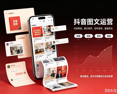 双湖抖音图文代运营服务
